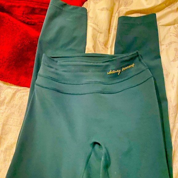 Gymshark Whitney Simmons HR Amazon green legging